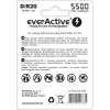 Įkraunama baterija everActive EVHRL20-5500 D NiMH 1.2V 5500mAh, pakuotėje 2 vnt.
