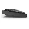 Mechaninė klaviatūra Sharkoon OfficePal KB70W — linijiniai tylūs jungikliai, belaidė