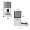 GreenBlue GB393 automatinis augintinių lesyklos dozatorius, 6 l, USB 5V/1A, baltas