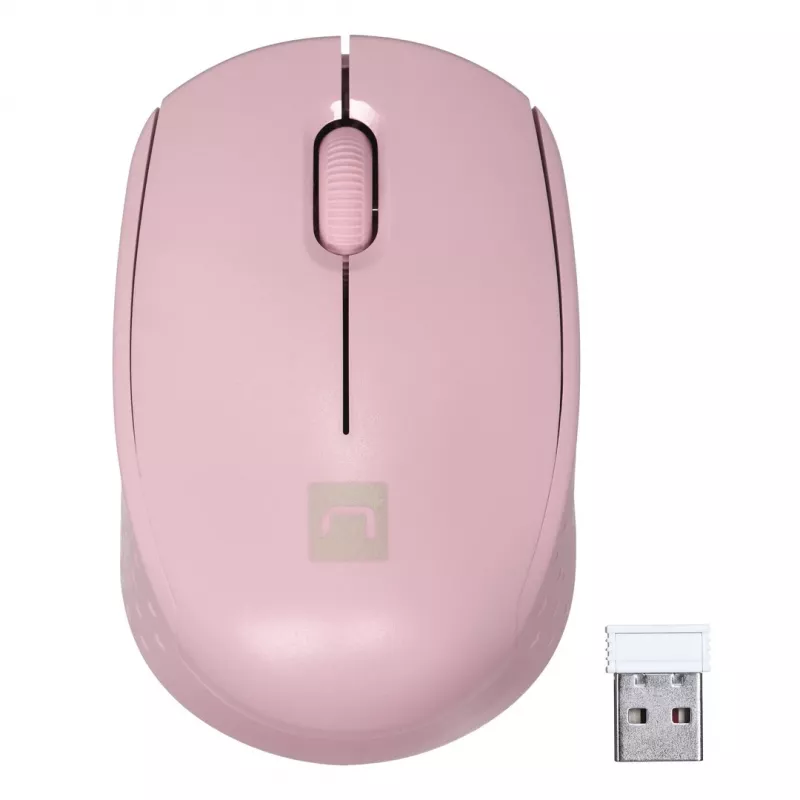 NATEC STORK pelė Namams Abiem rankoms tinkama RF Belaidė + USB A tipo Optinė 1600 DPI