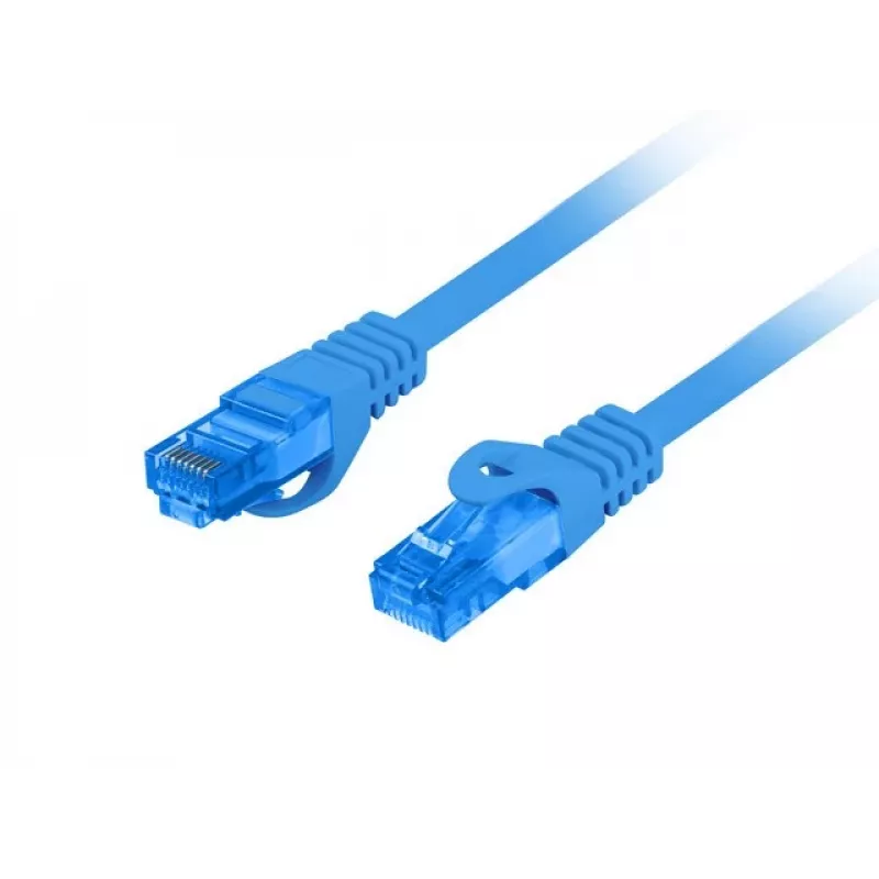 LANBERG PATCHCORD S/FTP CAT.6A 1.5M MĖLYNAS LSZH