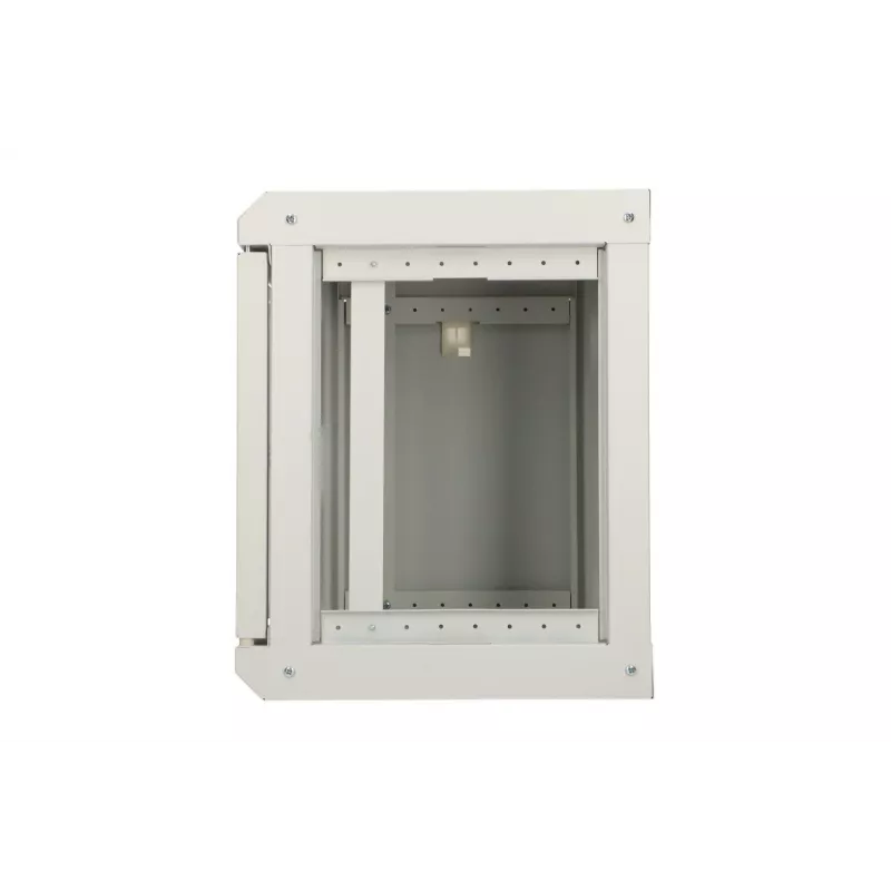 Prie sienos tvirtinama spinta Extralink Rackmount cabinet 6U 10 colių Pilka Užrakto užraktas Kabelių valdymas