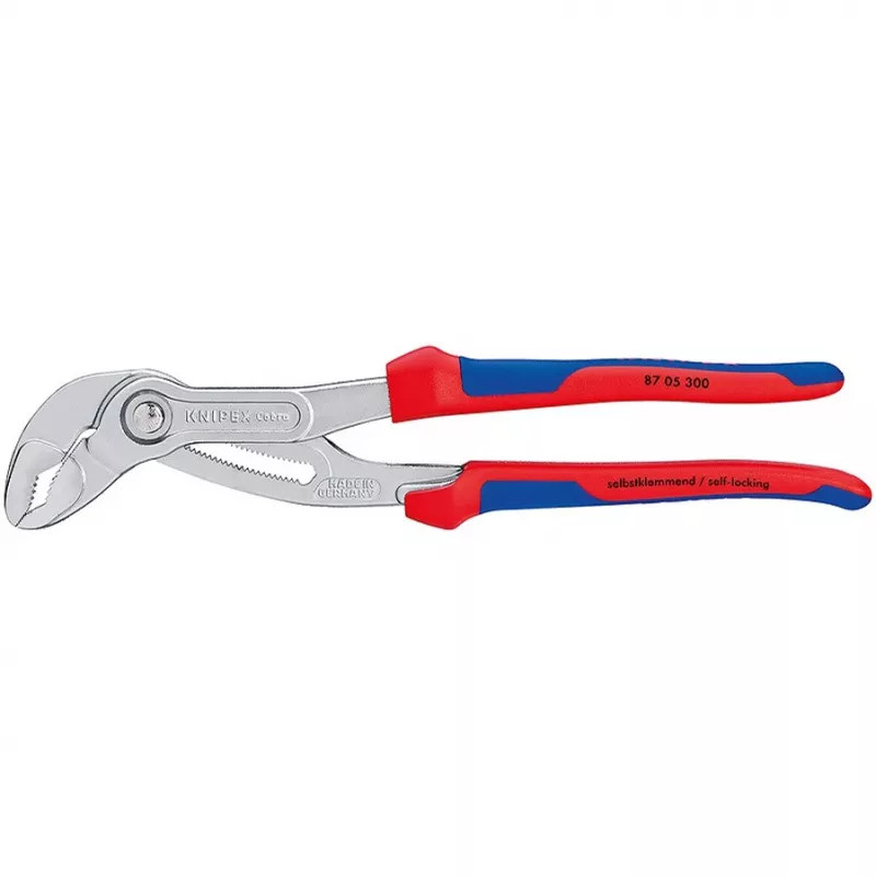 Replės su liežuvėliu ir grioveliu Knipex 87 05 300