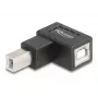 USB Type-B jungčių adapteris DeLOCK 67205 juodas