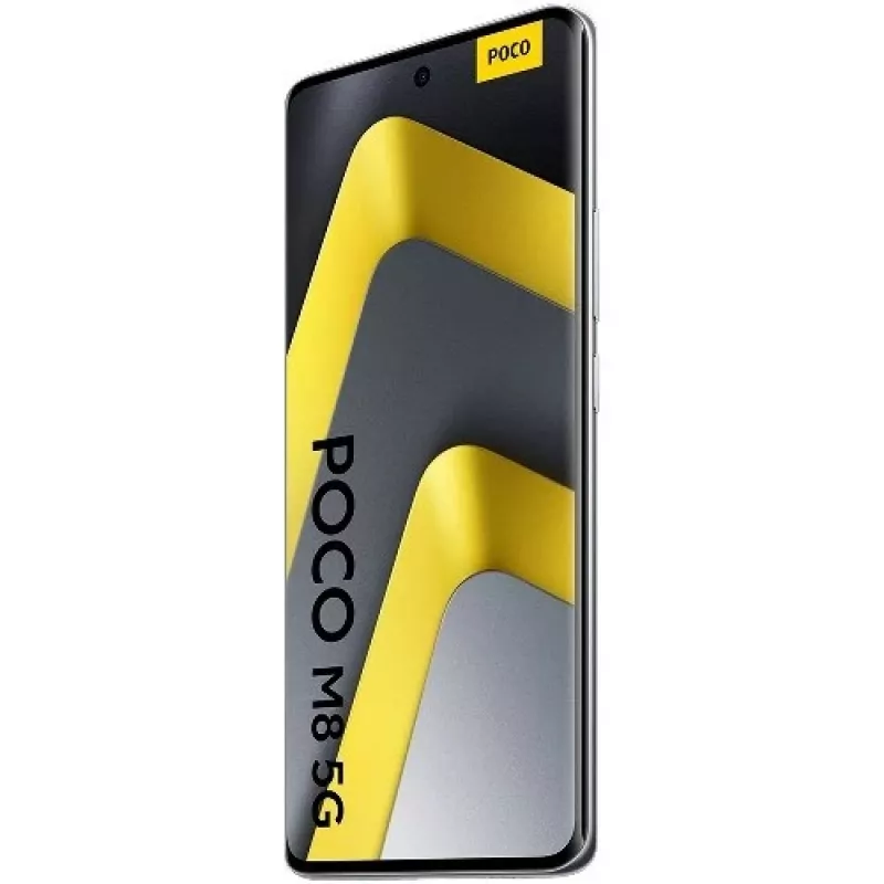 POCO M8 5G 17,2 cm (6,77) Hibridinis Dual SIM USB Type-C 8 GB 512 GB 5520 mAh sidabrinis