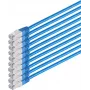 Tinklo kabelis ShiverPeaks 75711-HB-SET10 CAT6 S/FTP PIMF, 4 porų, vytos gijos