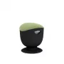 Up Up Seul ergonominis balansinis taburetė juoda, D42 žalia medžiaga