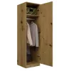Topeshop SD-50 ARTISAN KPL bedroom wardrobe/closet 5 shelves 1 durelės(s) ąžuolas