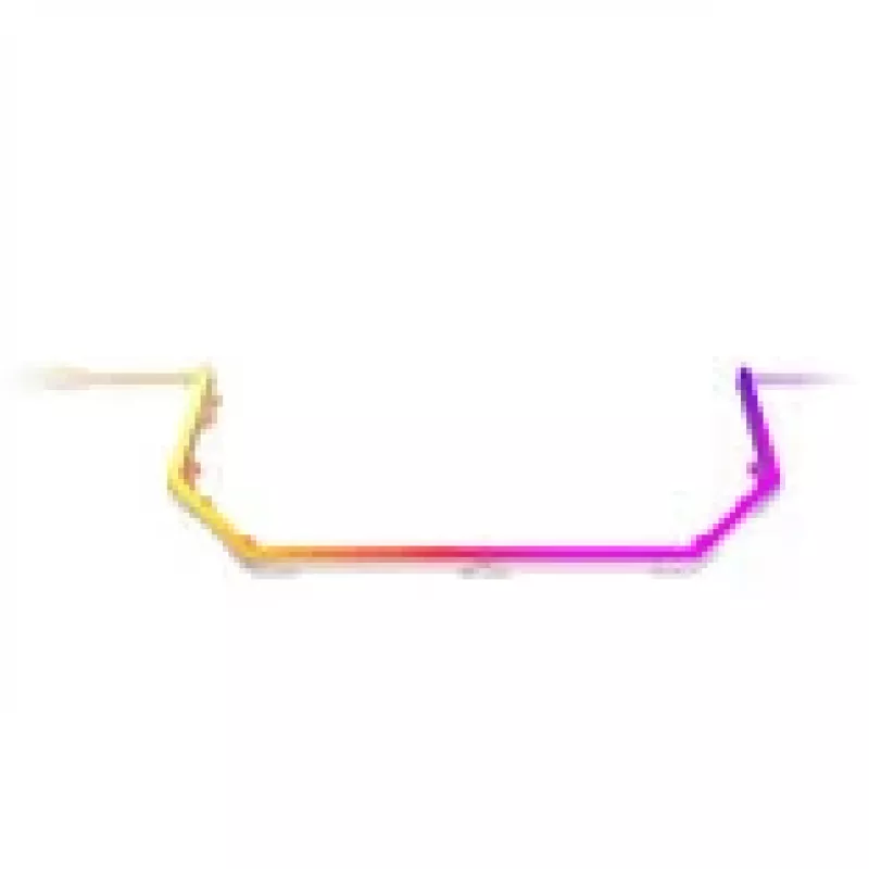 LED juosta HYTE Noodle LN70 ARGB balta — adresuojama ARGB apšvietimo juosta kompiuterio korpusams ir aplinkos apšvietimui