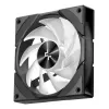 PC korpusas DeepCool CG580 4F Midi Tower — ATX/ITX/MicroATX, grūdintas stiklas, 3×120 mm + 1×120 mm ventiliatoriai, 2×3,5 col. ir 2×2,5 col., USB-A×2 USB-C×1, juodas