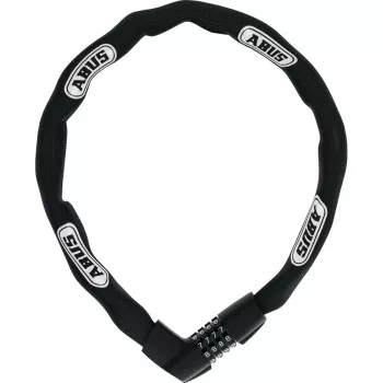 Grandinės spyna ABUS 48566 juoda balta 850 mm grūdintas plienas