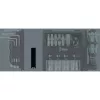 Adapteris Wera Tool-Check Modular 10,5 x 47,0 x 16,5, skirtas Tool-Check rinkiniams