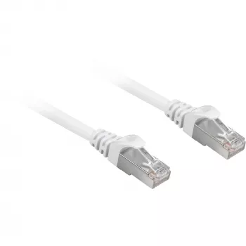 komutacinis kabelis RJ45 Cat.6a SFTP (Baltas, 3 metrai, LSOH (be halogenų))