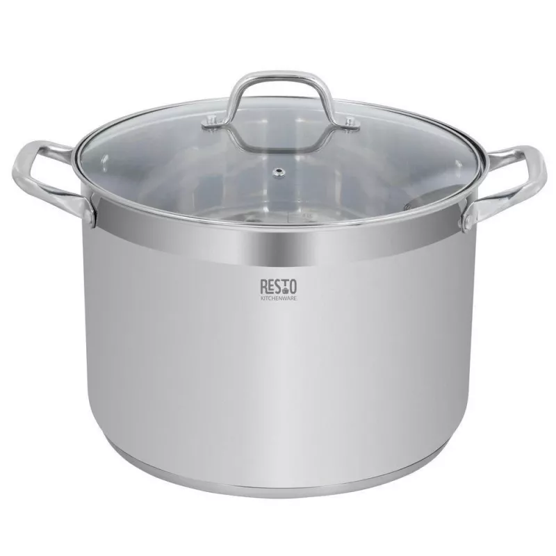 Apvalus nerūdijančio plieno puodas Resto Kitchenware Libra 1,9 L