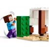 Lego Minecraft 21251 Steve'o dykumos ekspedicijos žaislų biomas komplektas
