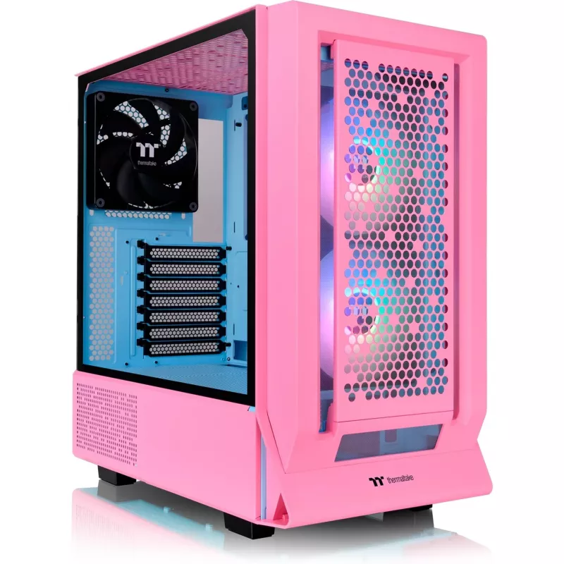 Kompiuterio korpusas Thermaltake Ceres 350 MX Midi Tower Pink