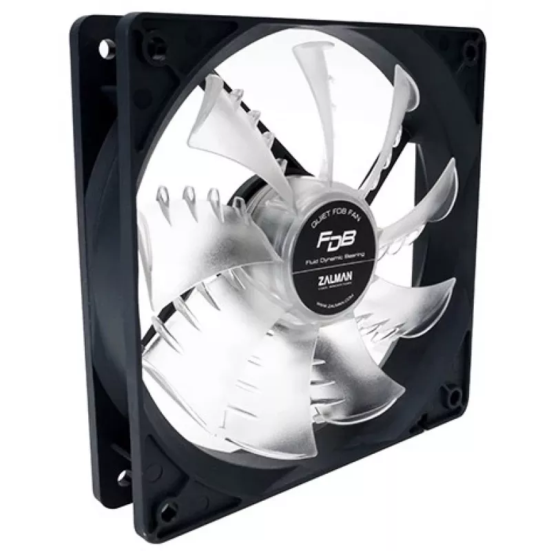 Zalman ZM-F3 FDB(SF) kompiuterio aušinimo sistema Kompiuterio korpuso ventiliatorius 12 cm Juoda, permatoma