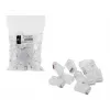 RJ45 kištukas GEMBIRD PLUG3UP6/100, Cat5, tiesus kištukas, permatomas, auksuoti kontaktai, pakuotėje 100 vnt.