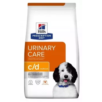 HILL'S PRESCRIPTION DIET Urinary Care Canine c/d Multicare sausas šunų ėdalas, vištiena, 4 kg
