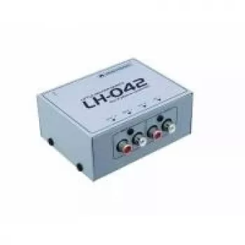 Phono Line Converter Omnitronic LH-042 su RCA išvestimi ir 24V maitinimo šaltiniu