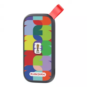 SanDisk - FIFA World Cup 2026 Edition - SSD - 1 TB - išorinis (nešiojamas) - USB 3.2 Gen 2 (USB-C jungtis) (SDSSDE30F-1T00-G25)