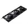 Phanteks M25 Gen2 140 mm PWM korpuso ventiliatoriai – 3 vnt. rinkinys, juodi