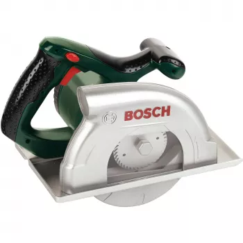 Theo Klein 8421 Bosch diskinis pjūklas I maitinamas baterijomis su sukamuoju judesiu, šviesos ir garso funkcijomis I Matmenys: 23 cm x 16 cm x 14,5 cm I Žaislas