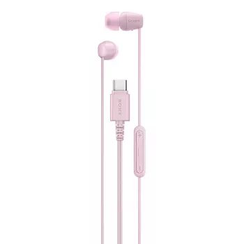 Sony IER-EX15C ausinės laidinės į ausis Skambučiai/Muzika USB Type-C Rožinė