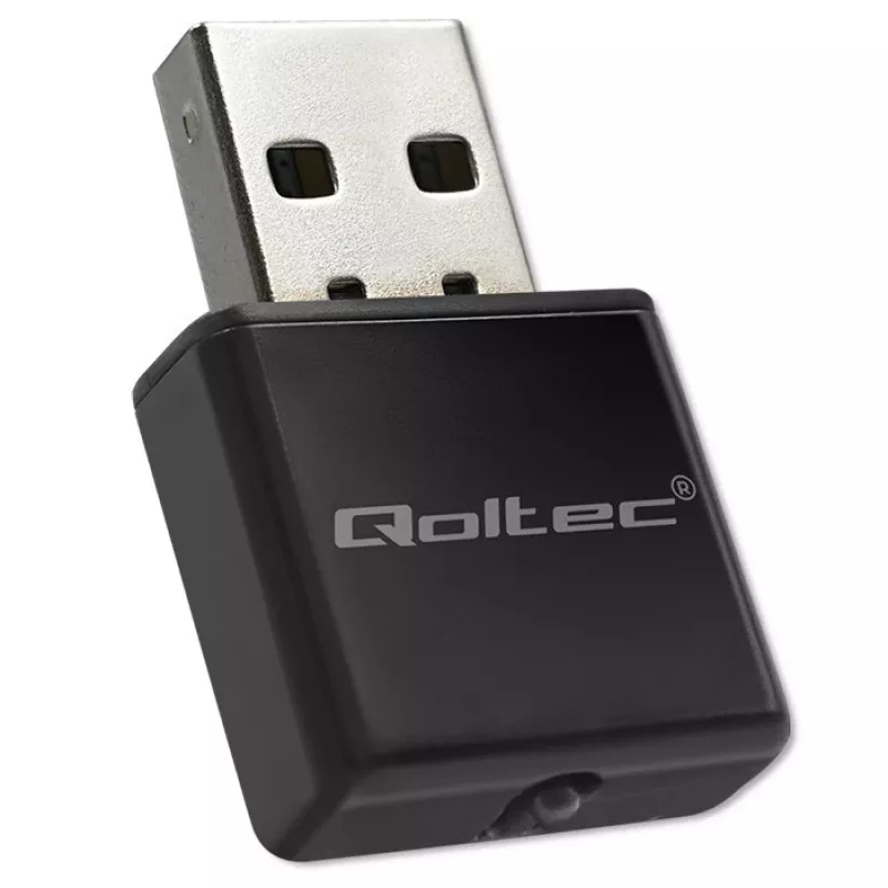 “Wi-Fi” USB adapteris QOLTEC NANO 56986 — mini N, USB 2.0, 802.11n