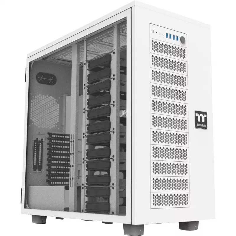 Thermaltake AX700 Grand Tour E-ATX korpusas su stikliniu šoniniu dangteliu (baltas)