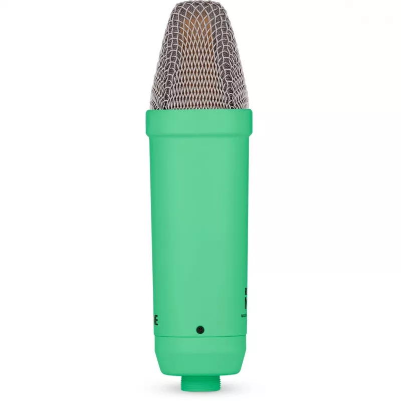 NT1 Signature + XLR laidas + stalinis studijos stovas, mikrofonas šviesiai žalias, rinkinys