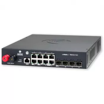 Valdomas jungiklis Cambium Networks cnMatrix TX1012-P-DC 8 prievadų PoE