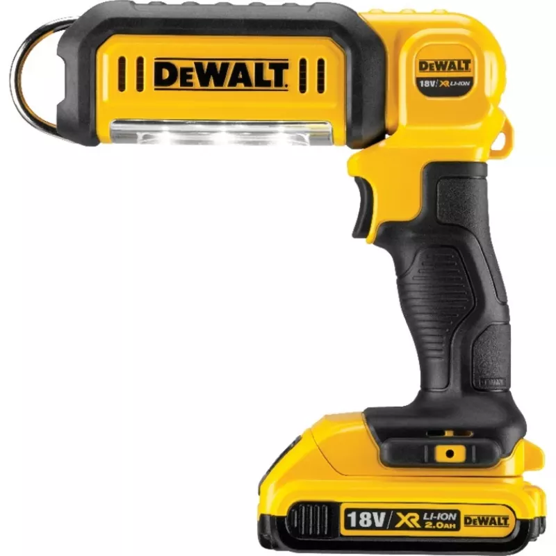 Dewalt 18V XR Li-Ion belaidis rankinis LED zonos darbo žibintas – tik įrenginys