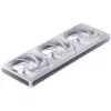 Korpuso ventiliatorių rinkinys Jonsbo ZA-420W — 3×140 mm PWM ARGB, baltas