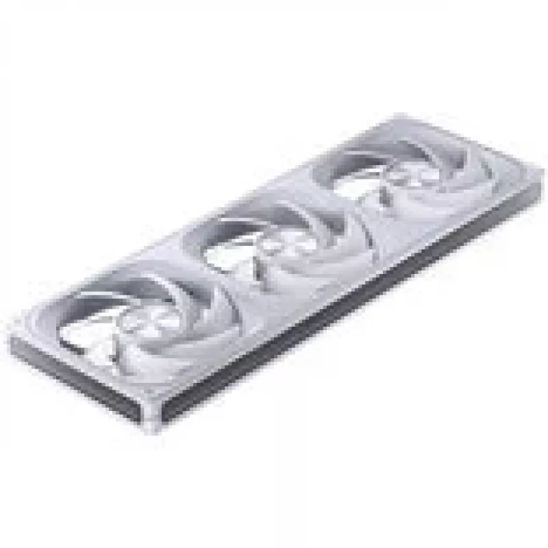 Korpuso ventiliatorių rinkinys Jonsbo ZA-420W — 3×140 mm PWM ARGB, baltas