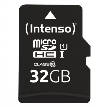Flash atmintis Intenso 32GB microSDHC UHS-I Class 10