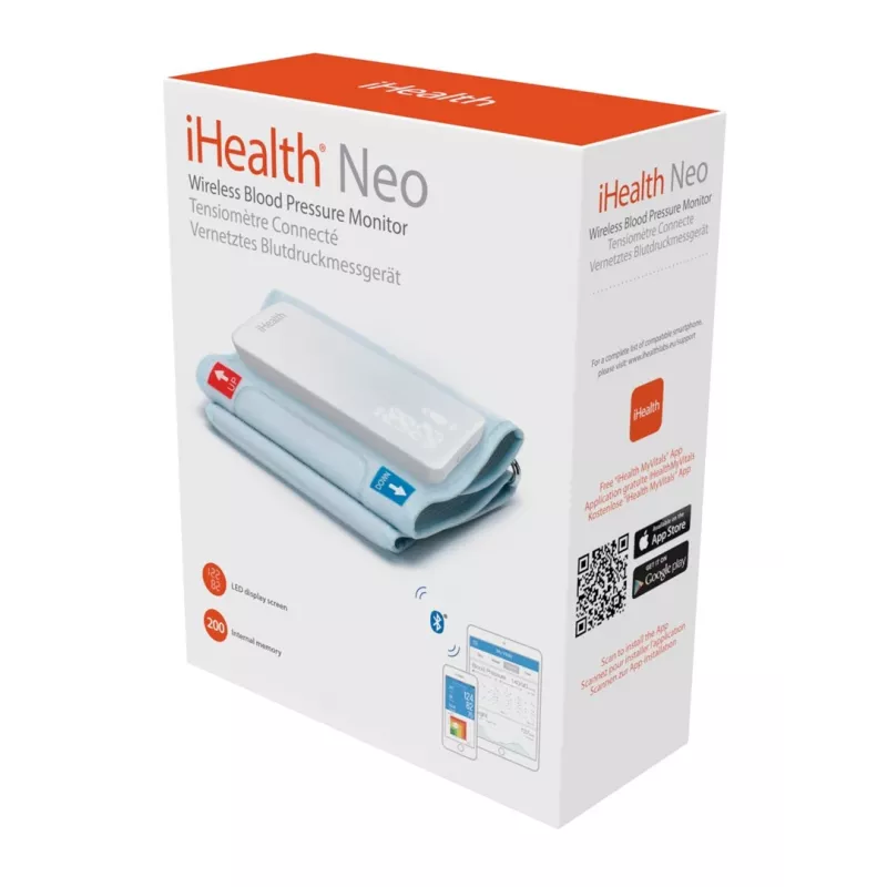 iHealth Neo Smart Viršutinės rankos kraujospūdžio matuoklis iHealth