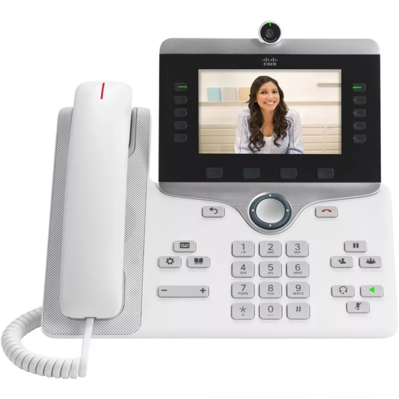 Cisco IP Phone 8845 - IP vaizdo telefonas - su skaitmenine kamera, Bluetooth sąsaja