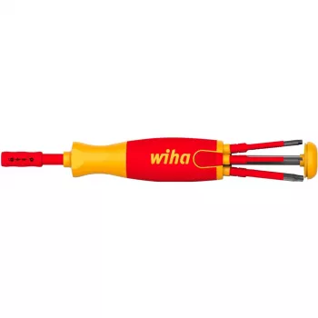 Atsuktuvų rinkinys wiha 41157 LiftUp electric, izoliuotas raudonas/geltonas, 7 vnt.