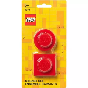 Magnetų rinkinys, room copenhagen, modelis 40101730 (raudonas) — dekoratyviniai LEGO stiliaus magnetai