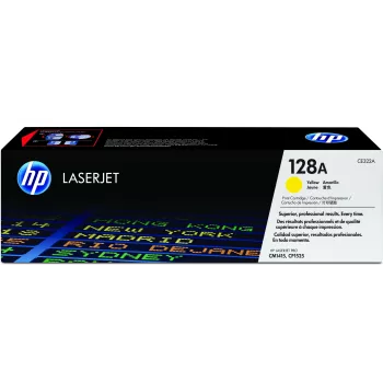 HP 128A geltonas originalus LaserJet kasečių rinkinys, 1300 puslapių, geltona, 1 vnt.
