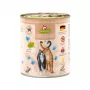 Šlapias kačių maistas Fox4Pets DeliCATessen Pur Veal 800 g skardinė, suaugusioms, pilnavertis pašaras, hipoalerginis, be glitimo ir sojos