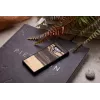 Išmaniojo telefono dėklas “man and wood”, skirtas „Samsung Galaxy Note 9“ – baltas juodmedžio