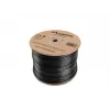 Tinklo kabelis LANBERG Cat5e U/UTP LCU5-21CU-0305-BK, 305 m, 24 AWG, PVC apvalkalas, juodas