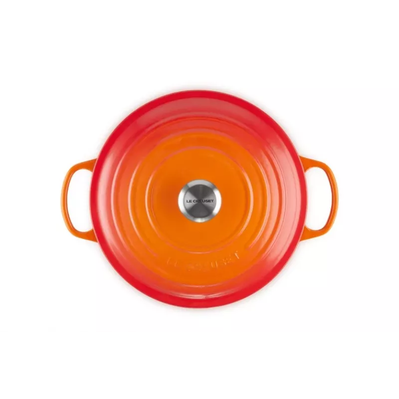 Le Creuset 21177280902430 6,7 L Apvalus Oranžinis, Raudonas