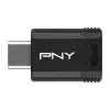 USB atmintinė PNY Elite-X 128 GB USB Type-C 3.2 Gen 1 (3.1 Gen 1) juoda
