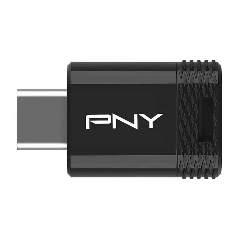 USB atmintinė PNY Elite-X 128 GB USB Type-C 3.2 Gen 1 (3.1 Gen 1) juoda