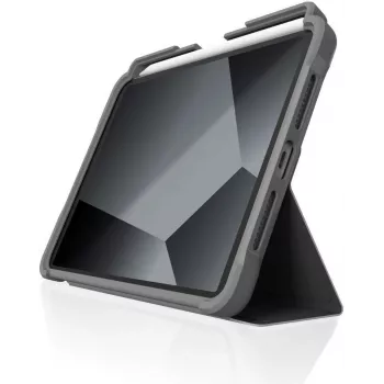 STM Dux Plus dėklas | Apple iPad mini 2024 ir 2021 | juodas/permatomas |