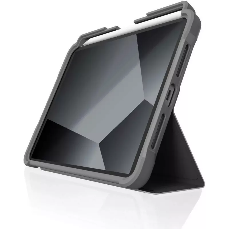 STM Dux Plus dėklas | Apple iPad mini 2024 ir 2021 | juodas/permatomas |