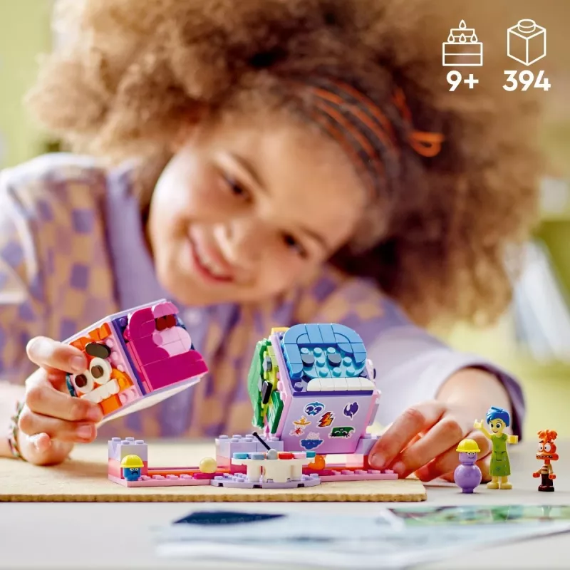 Statybinis žaislas „LEGO Disney Pixar Inside Out 2“ nuotaikos kubelių rinkinys 43248